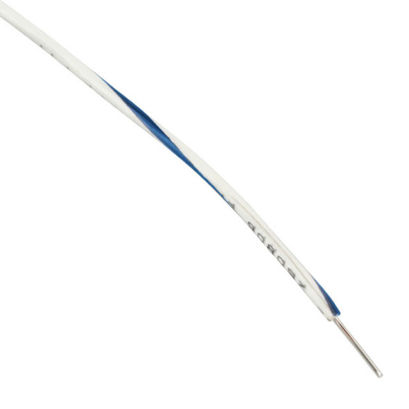 Alpha Wire 6717S WU005 Hook-Up Solid 14Awg Wht/Blu 100' | American Cable Assemblies